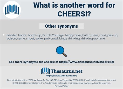 cheers synonym|cheers synonyms list.